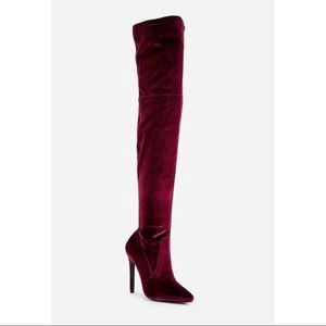 Burgundy Boots